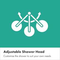 Hansgrohe Raindance Alive S Puro regendoucheset Ø30cm geborsteld brons - thumbnail