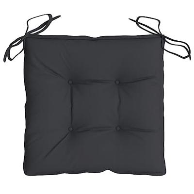 VidaXL Palletkussens 2 st 50x50x7 cm oxford stof zwart - thumbnail