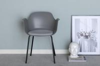 Nohr Eetkamerstoel 'Clentor' Kunststof, kleur Grijs - thumbnail