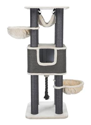 Amadeus XXL krabpaal 174 cm, wit-grijs
