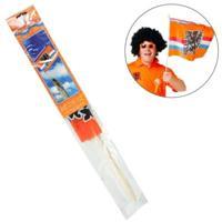 Folat holland vlag met wimpel oranje 30 x 40 cm | 24 stuks - thumbnail