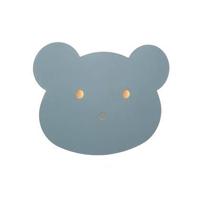 Lucide CHARLIE - Wandlamp Kinderkamer - LED Dimb. - 1x7W 2700K - Blauw - thumbnail