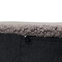 TRIXIE VITAL MATRAS BENDSON ORTHOPEDISCH DONKERGRIJS / LICHTGRIJS 120X72X10CM - thumbnail