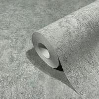 Marburg Kumano Behang uni licht betonstructuur - 34523 - thumbnail
