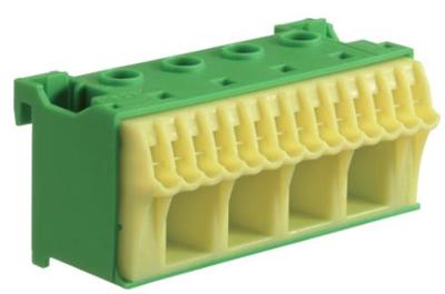 Hager KN18E PE-klem Flexibel: - Massief: - 1 stuk(s) Bont