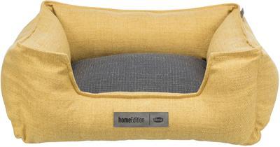 TRIXIE HONDENMAND TALIS HOEKIG GEEL / DONKERGRIJS 80X60 CM TRIXIE HONDENMAND TALIS HOEKIG GEEL / DONKERGRIJS 80X60 CM