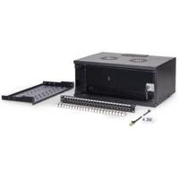 Digitus 19 network bundle, 4U cabinet and equipment, bl Zwart - thumbnail