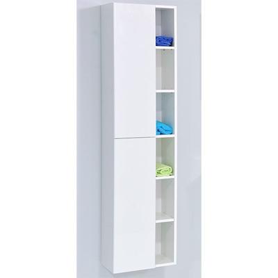 Best Design Huza Kolomkast 40X30X170 cm Glans-Wit Best Design Huza Kolomkast 40X30X170 cm Glans-Wit