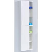 Best Design Huza Kolomkast 40X30X170 cm Glans-Wit - thumbnail