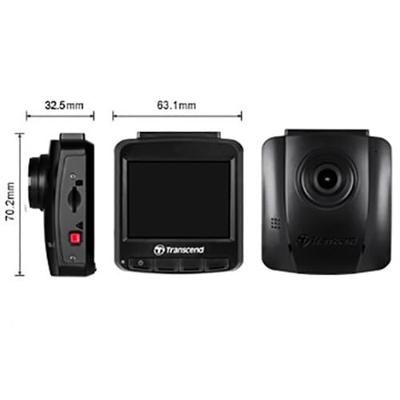 Transcend ts-dp110m-64g drivepro 110 dashcam, 64 gb, 2.4" color, 2k qhd, f/2.0, 140°, mp4 (h.264)