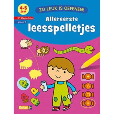 Boek Zo Leuk Is Oefenen Leesspelletjes (4-5 Jaar) Boek Zo Leuk Is Oefenen Leesspelletjes (4-5 Jaar)
