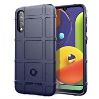 Volledige dekking schokbestendig TPU Case voor Galaxy A50s (blauw) - thumbnail