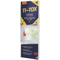 Riem Ti-Tox anti-vliegensticker, transparant, 4 stuks - thumbnail