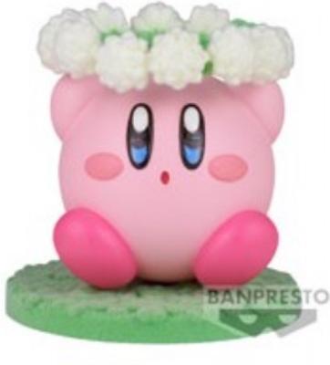Kirby Fluffy Puffy Figure - Kirby with Flowers
