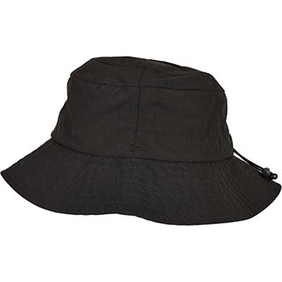 Flexfit FX5003EA Elastic Adjuster Bucket Hat - Black - One Size