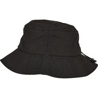 Flexfit FX5003EA Elastic Adjuster Bucket Hat - Black - One Size - thumbnail