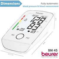 Beurer BM45 Bloeddrukmeter Wit - thumbnail