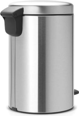Brabantia NewIcon Pedaalemmer - 12 liter - kunststof binnenemmer - matt Steel 113604