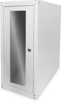 Digitus DN-CC 9001 mit Glastür PC-kast (b x h x d) 300 x 650 x 600 mm Grijs-wit (RAL 7035) - thumbnail