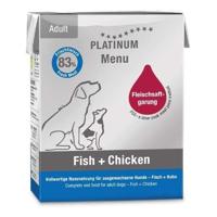 PLATINUM Menu Adult Fish+Chicken - natvoer voor honden - 375g - thumbnail