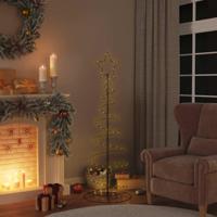 VidaXL Led-kerstboom 100 leds warm wit 150 cm - thumbnail