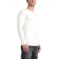 Garage T-shirt round neck longsleeve semi bodyfit white (art 0303) - thumbnail
