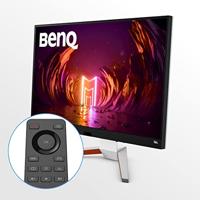 BenQ MOBIUZ EX3210U 4K Gaming Monitor (32 inch, IPS, 144 Hz, 1ms, HDR 600, HDMI 2.1, 48 Gbps volledige bandbreedte, VRR compatibel voor PS5, afstandsbediening) - thumbnail