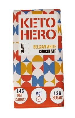 KETO LOCA Belgian white chocolate 100 Gram