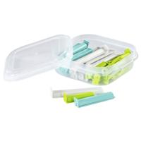 Xavax Set Sluitclips Met Praktische Bewaarbox Gekleurd 30 Stuks - thumbnail