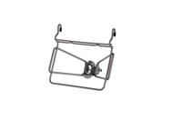 Steco drager mand-mee met oversized klem 25mm ano look - thumbnail