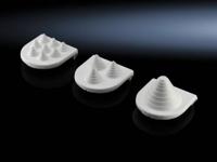 Rittal tule gesl PS, kunststof, wit, boordiam 47mm, voor wand 47mm - thumbnail