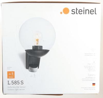 Steinel Sensorlamp L585S zwart Steinel - 5014802 - thumbnail