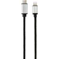 Renkforce RF-4353448 USB-kabel USB-C stekker, Apple Lightning stekker 2.00 m Zwart - thumbnail