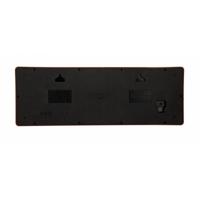 Wand-/tafelklok - 51,5 x 18 x 4,5 cm - plastic - 'Big D' - thumbnail