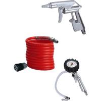 Einhell Einhell 41.327.41, Schwarz, Metallisch, Rot, 4 m, 900 g Set pneumatisch gereedschap - thumbnail