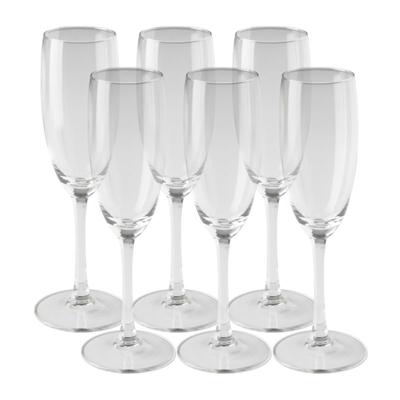 Champagne glazen - 180 ml - set van 6