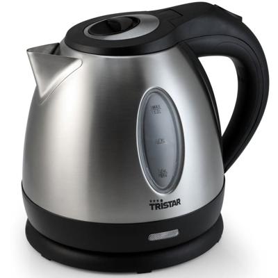 Tristar WK-1323 Waterkoker Aantal/Volume: 1.2 l RVS, Zwart Tristar WK-1323 Waterkoker Aantal/Volume: 1.2 l RVS, Zwart