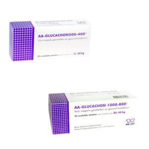 AA Glucachon gewrichten en kraakbeen supplement hond 30 tabletten (5-30 kg)