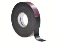 HellermannTyton HTAPE-POWER600-38x6.7-NR-BK (6.7) 711-10201 Plakband (l x b) 6.7 m x 38 mm 1 stuk(s) - thumbnail