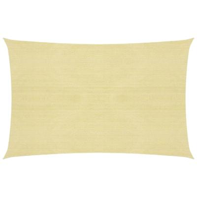 Zonnezeil 160 g/m 2x3,5 m HDPE beige