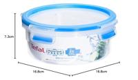 Tefal K30223 MasterSeal Rond Vershoudbakje 0.85L Blauw - thumbnail