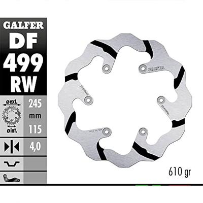 GALFER wave remschijf "df499" rotor df499 rw offroad rigid gr.