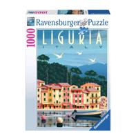 Ravensburger puzzel postcard from Liguria 1000 stukjes - thumbnail