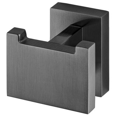 Handdoekhaak Haceka Edge Dubbel Geborsteld Grafiet Haceka