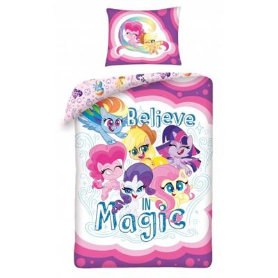My Little Pony Dekbedovertrek Believe in Magic - 140 x 200 cm + 70 x 90 cm - Katoen My Little Pony Dekbedovertrek Believe in Magic - 140 x 200 cm + 70 x 90 cm - Katoen