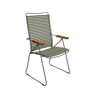 Houe Click Position tuinstoel Olive Green