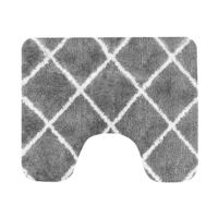 Dutch House Menton toiletmat 60x50cm grey - thumbnail