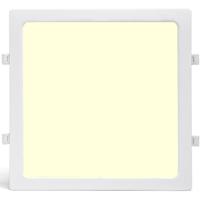 LED Paneel Downlight 24W - Warm Wit 3000K - Vierkant 30x30 - Inbouw - thumbnail