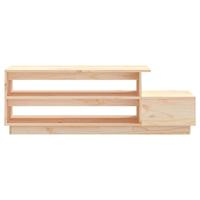 Salontafel 120x50x40,5 cm massief grenenhout - thumbnail