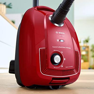 Bosch Staubsauger mit Beutel, Serie 4, rot Stofzuiger met zak Bosch Staubsauger mit Beutel, Serie 4, rot Stofzuiger met zak
